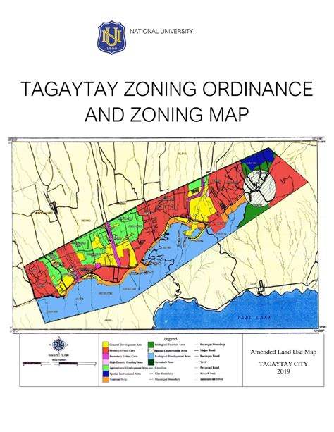 tagaytay coding|Zoning Ordinance .